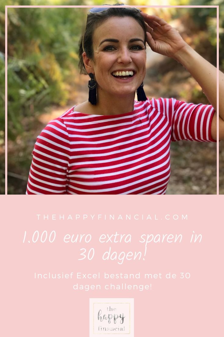 1000 euro sparen in 30 dagen The Happy Financial