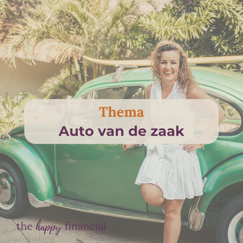 Thema auto van de zaak